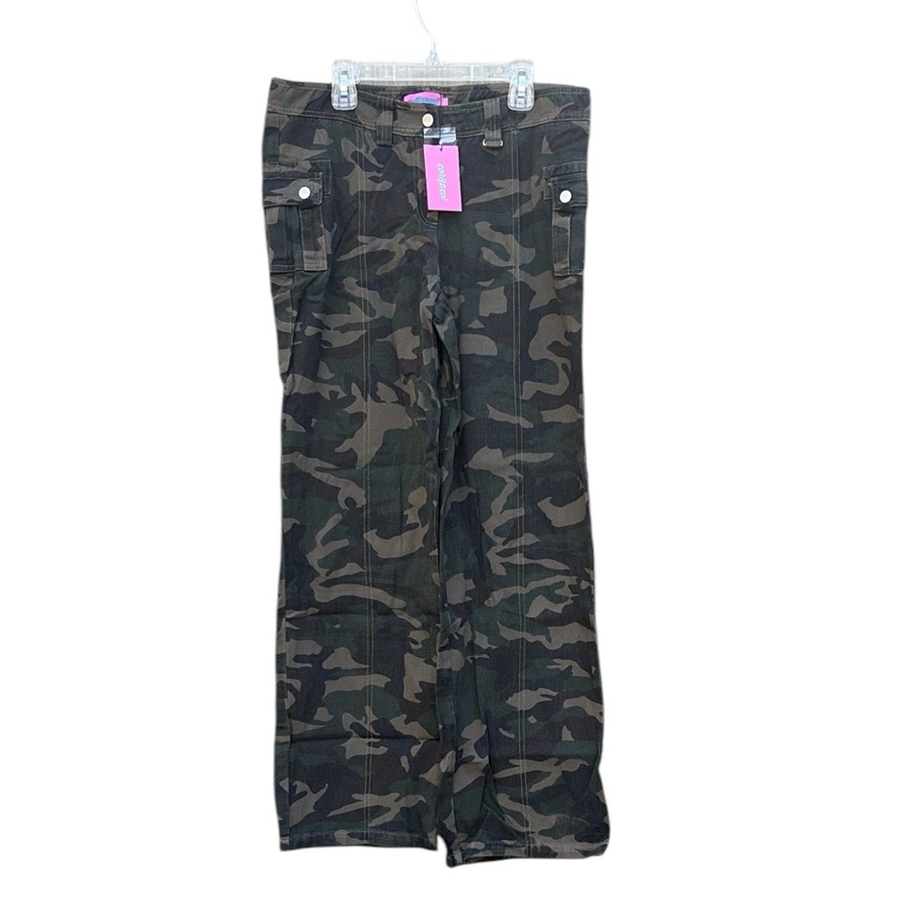 Edikted Aya Low-Rise Cargo Pants Sz medium